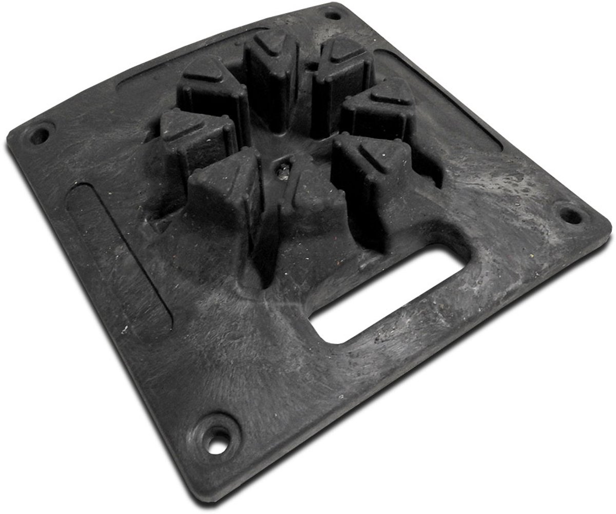 SafeBase Rubber Voet | SafeGate vouwhek | stevig kunststof | stabiel